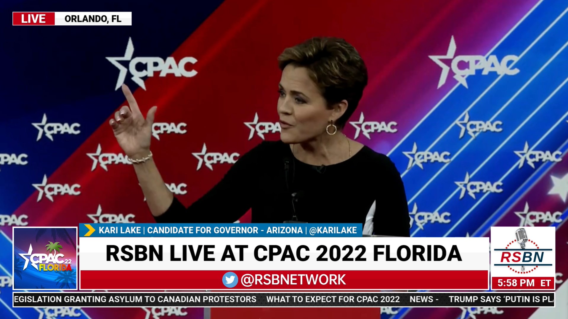 Kari Lake Full Speech at CPAC 2022 in Orlando