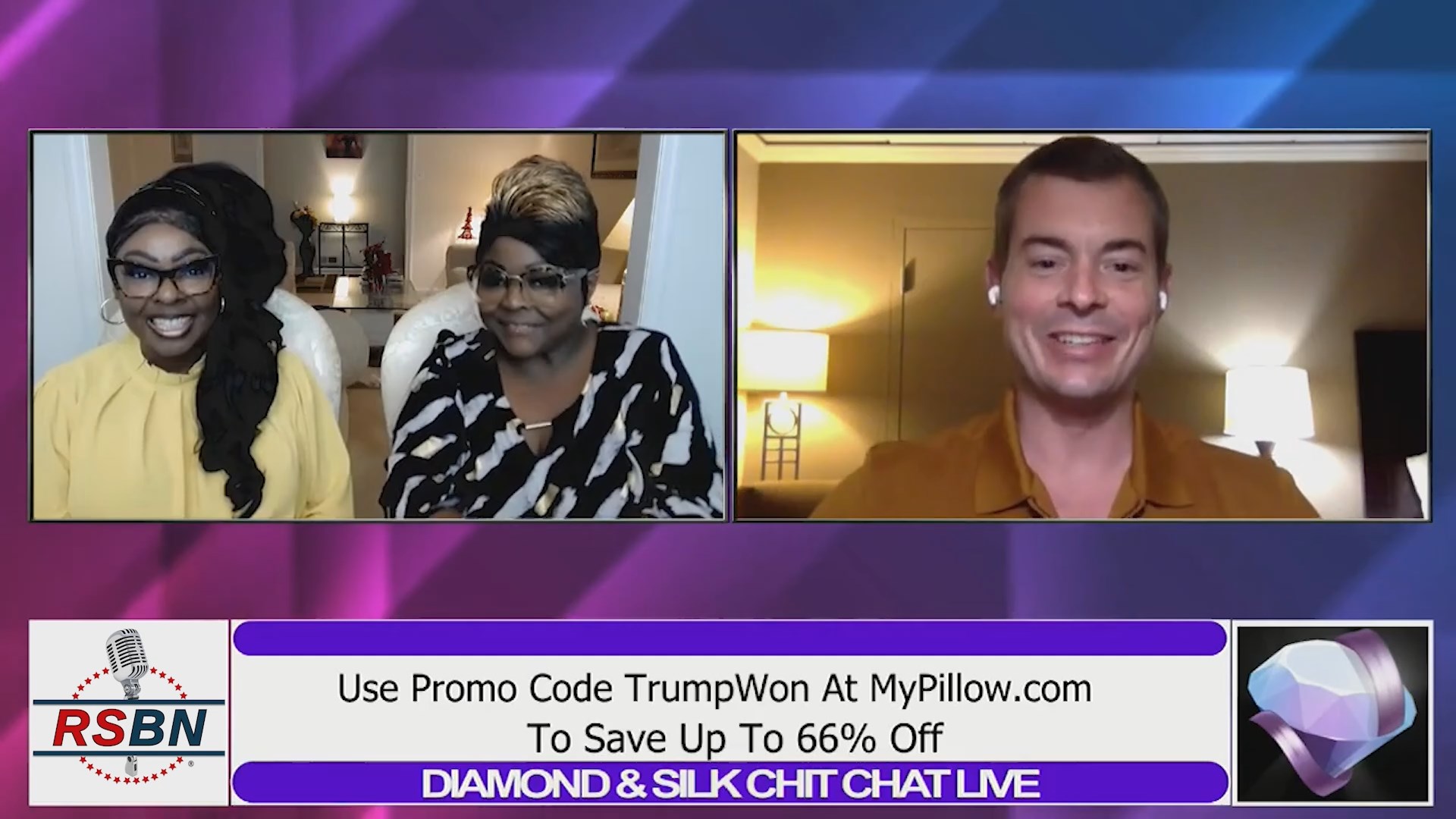 Diamond & Silk Joined by Josh Yoder, The Co-founder Of Us Freedom Flyers 6/30/22