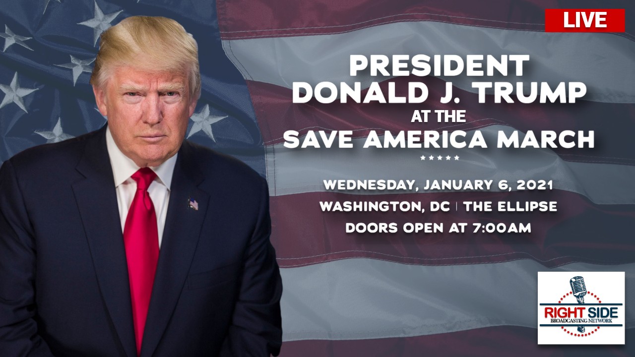 TRUMP RALLY LIVE IN DC President Donald Trump at Save America Rally at
