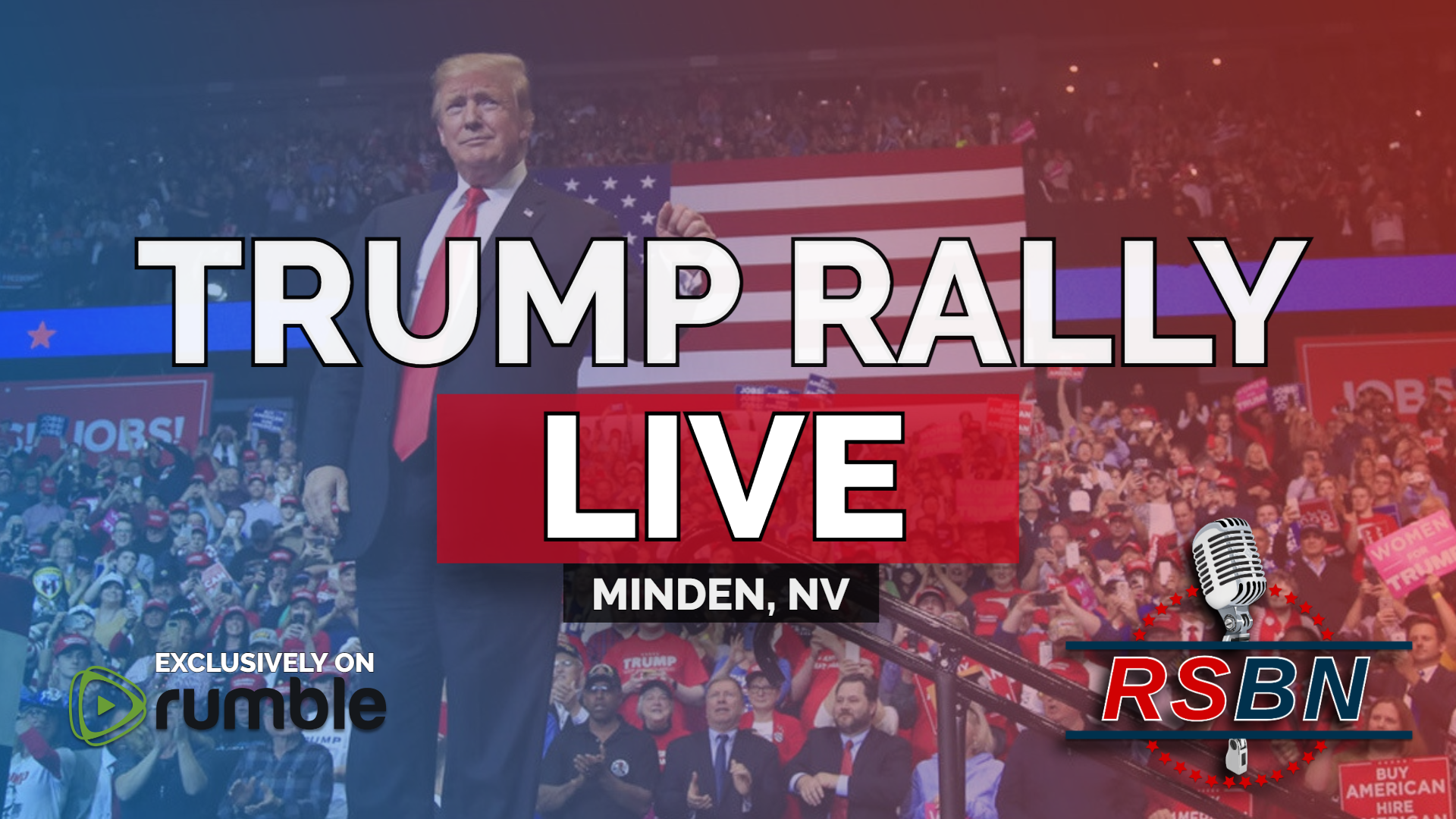 PRESIDENT DONALD TRUMP HOLDS SAVE AMERICA RALLY IN MINDEN NV 10 8 22 