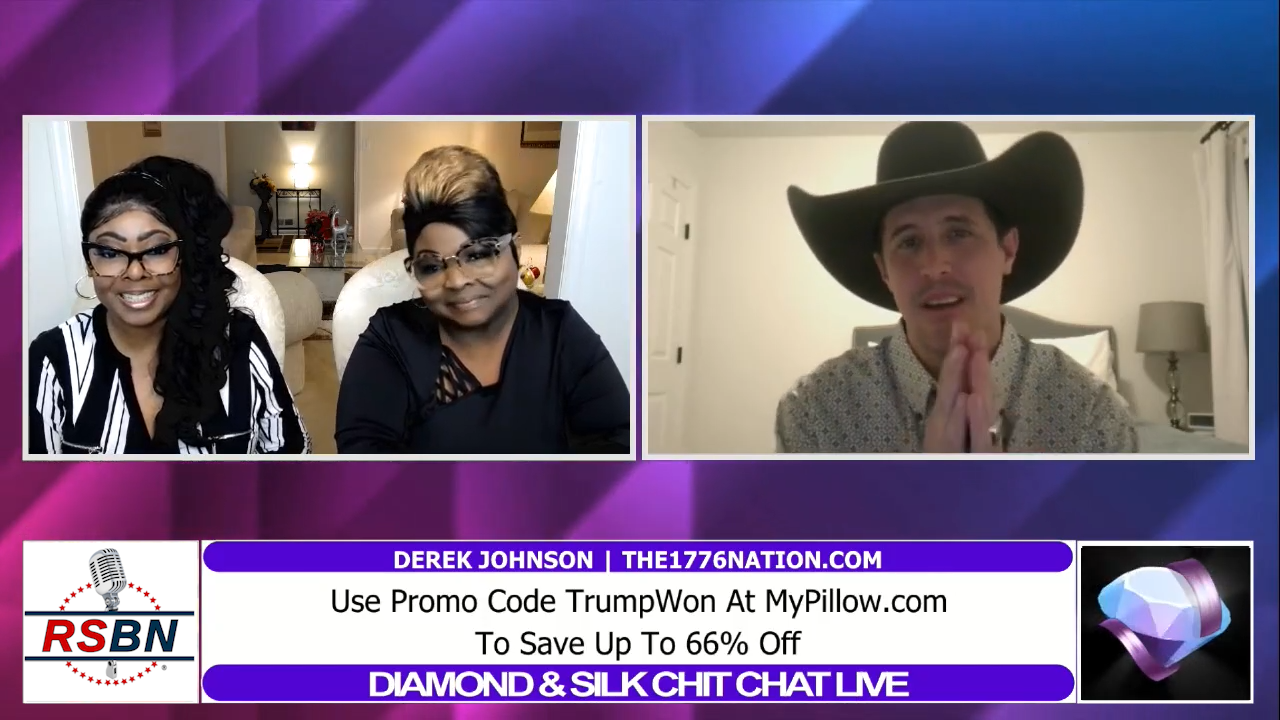 Watch Diamond and Silk Chit Chat Live Derek Johnson Is Back 11/16/22