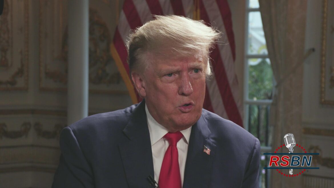 ‘You have to give police back their authority’: Trump sits down with RSBN’s Brian Glenn