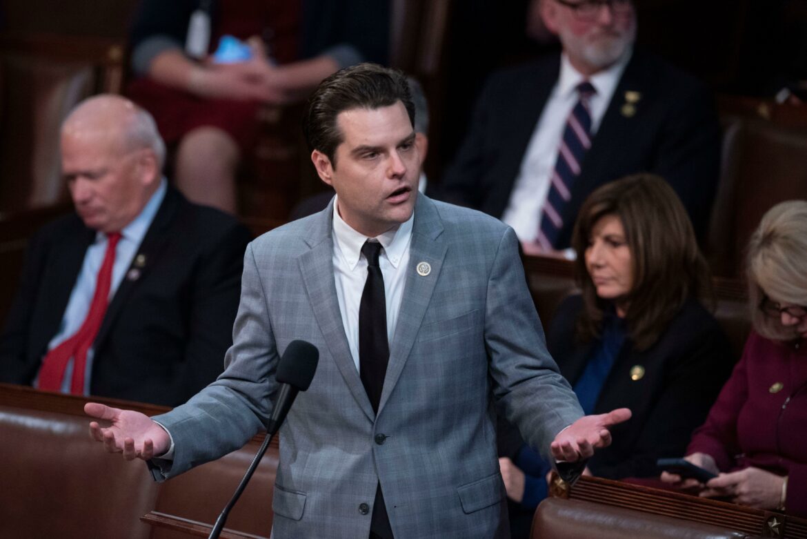 Rep. Matt Gaetz questions the Air Force’s woke diversity plan, calls for reprioritization of
