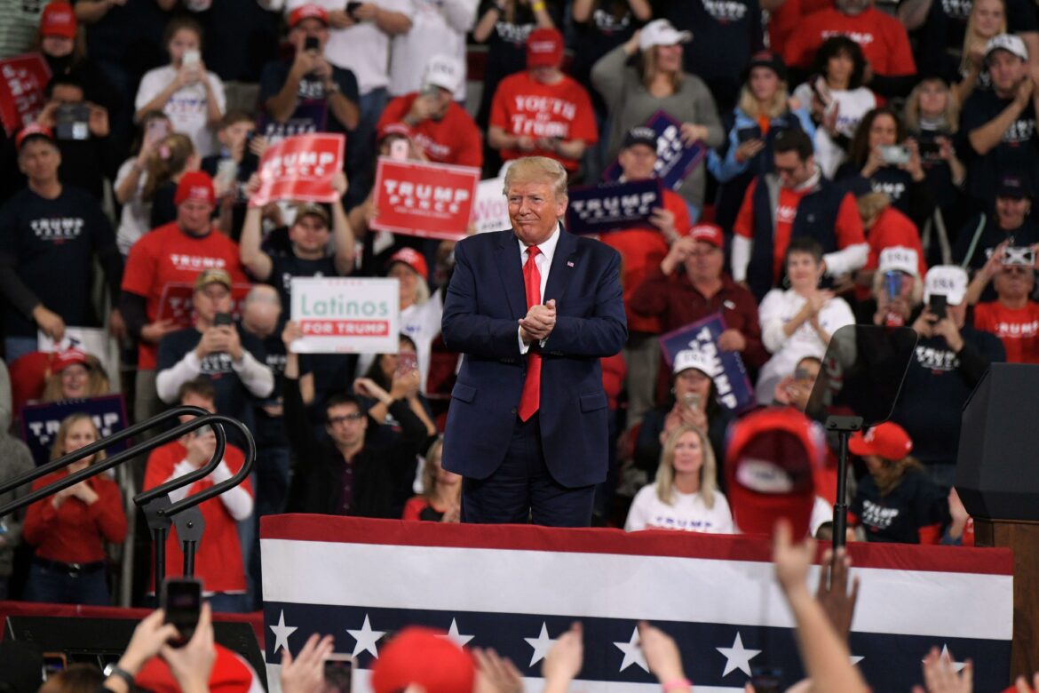 President Donald Trump holds a commanding lead over every other GOP candidate