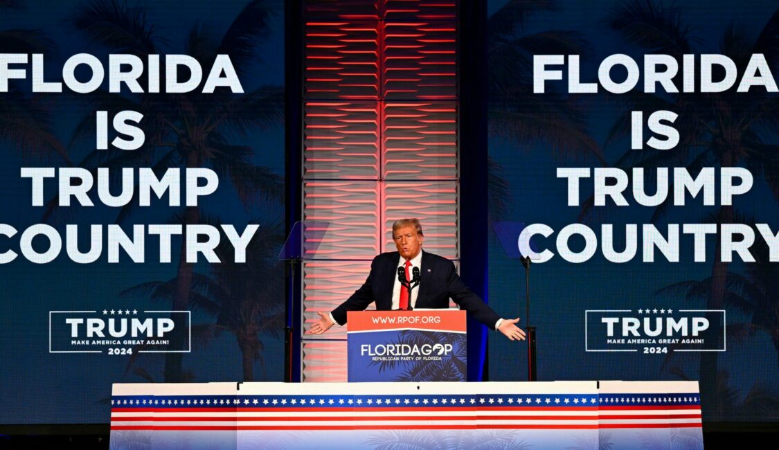 Trump SWEEPS Florida poll‚ easily besting DeSantis on his home turf