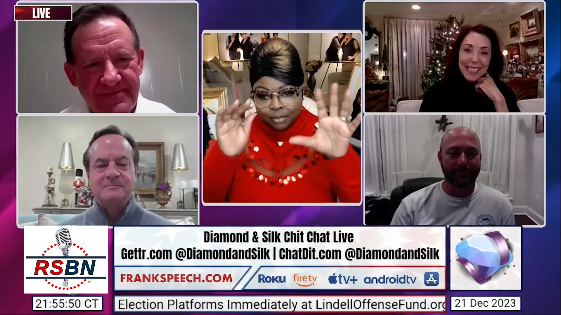 WATCH&colon; Diamond and Silk | THE VIEWERS VIEW Borders‚ Illegals‚ Colorado‚ President Trump 12/21/23