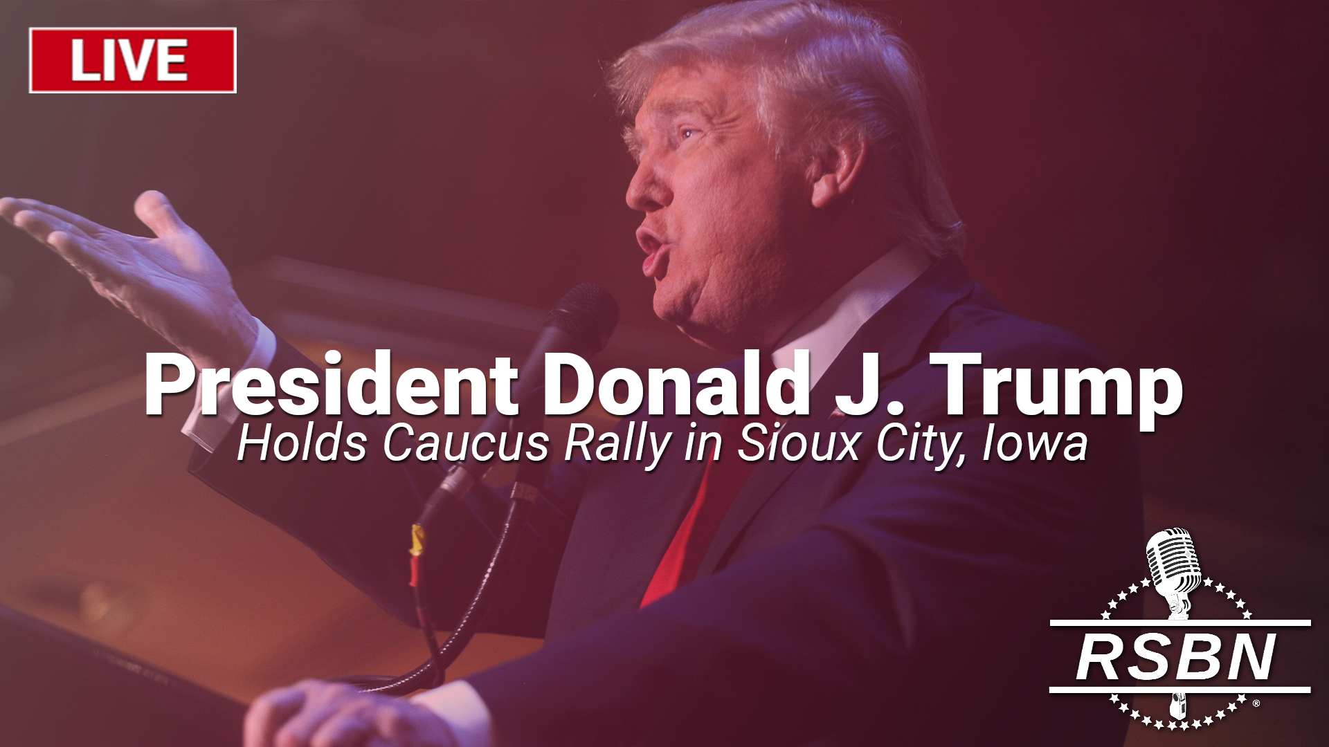LIVE: Trump Holds Caucus Rally in Sioux City‚ Iowa – 1/13/24