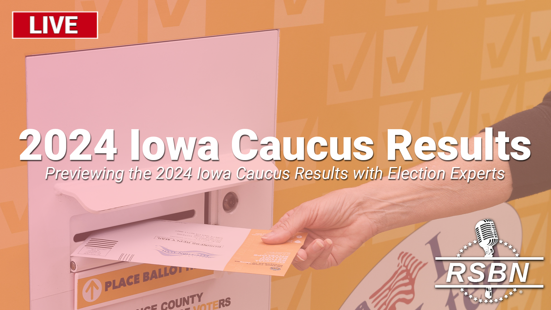 LIVE Previewing the 2024 Iowa Caucus Results with Election Experts 1