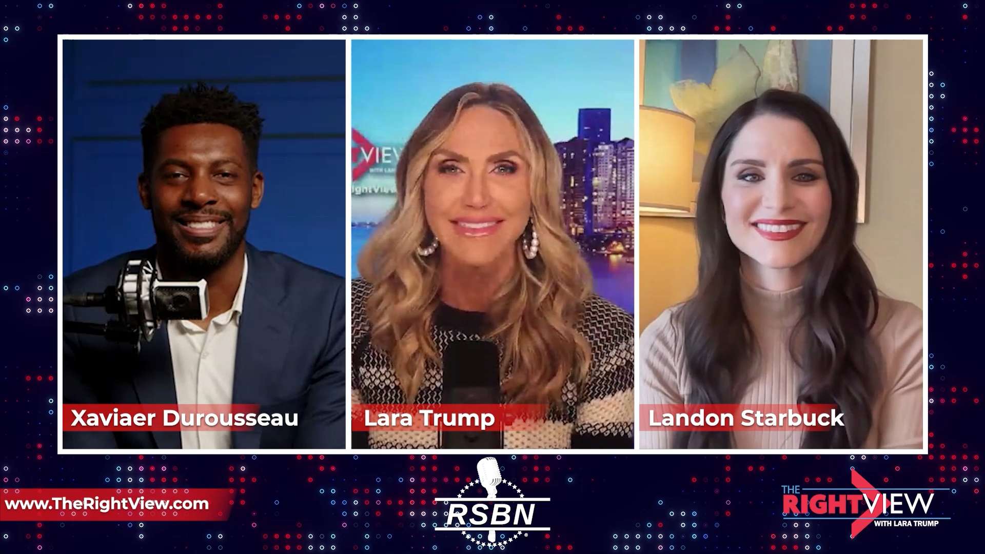 WATCH: The Right View with Lara Trump‚ Xaviaer Durousseau‚ Landon Starbuck – 1/23/2024