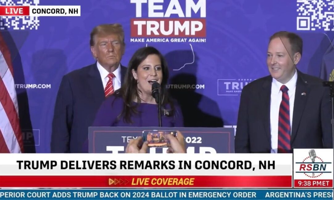 New York Republicans show INCREDIBLE support for Trump in Granite State