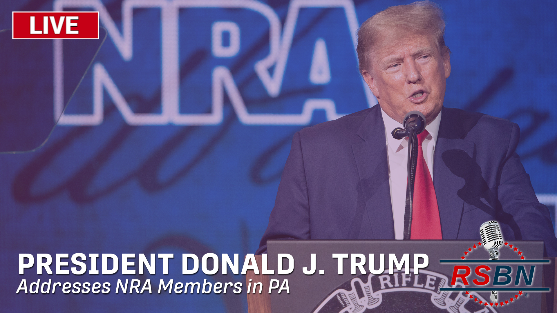 LIVE: President Donald J. Trump Addresses NRA Members in Harrisburg‚ PA – 2/9/24