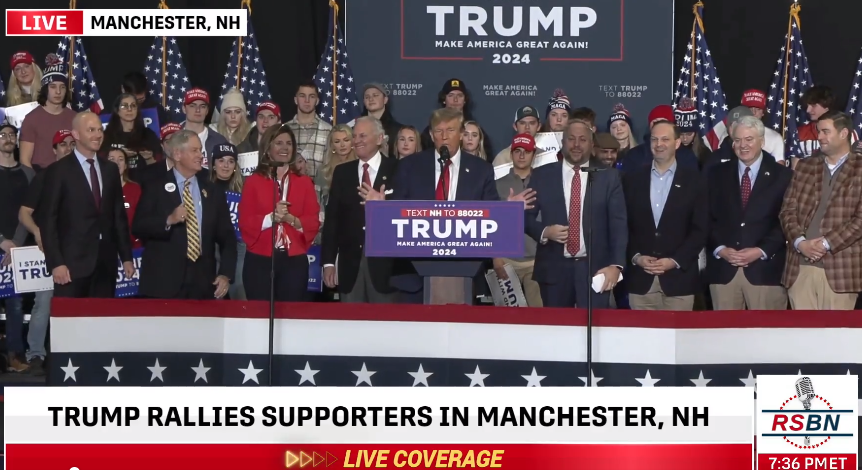 Nail in the coffin: Trump DESTROYS ‘globalist fool’ Nikki Haley‚ brings eight South Carolina leaders onstage