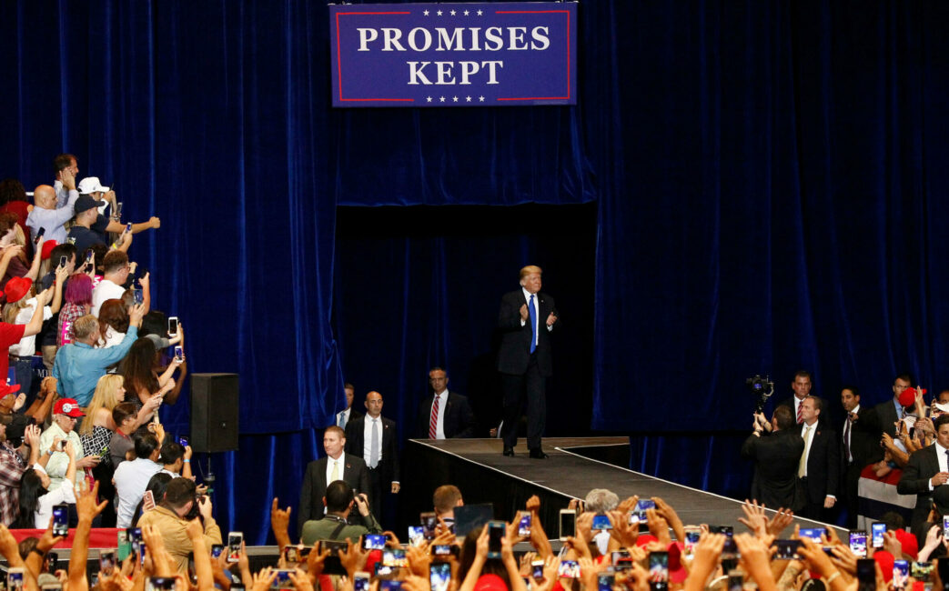 Trump will be joined in Laconia‚ NH‚ by former GOP rivals in a strategic show of unity
