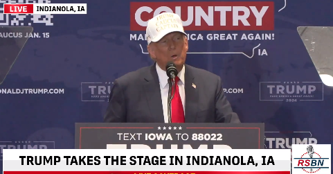 CLASS ACT: Trump beautifully handles shouting protestor in Iowa