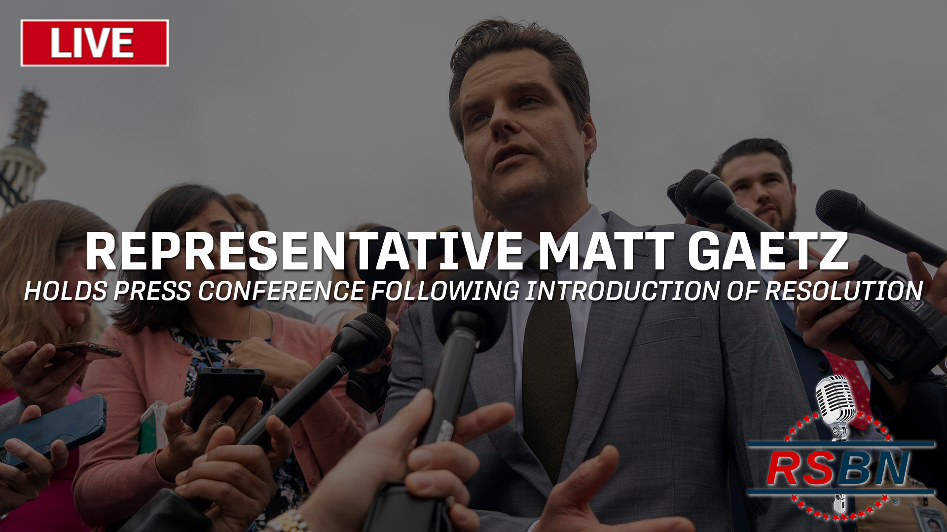 LIVE: Rep. Matt Gaetz Introduces Resolution that Trump Did Not Engage in Insurrection – 2/6/24