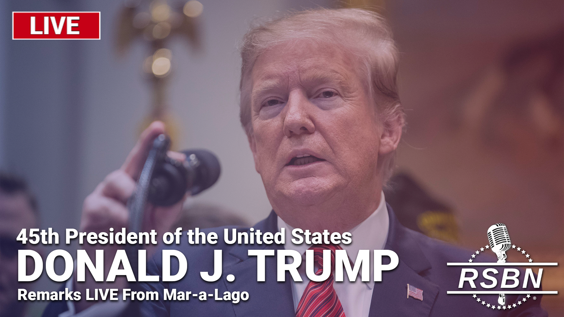 LIVE: President Trump Gives Remarks at Mar-a-Lago – 2/16/24