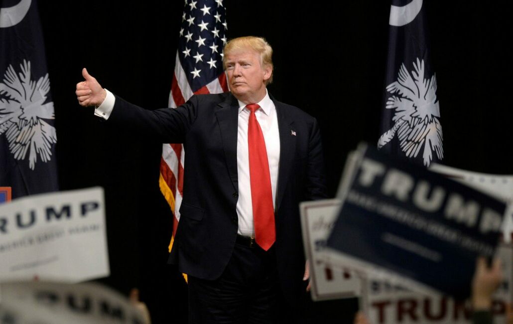 With the South Carolina primary just around the corner‚ Trump sets his sights on the general election