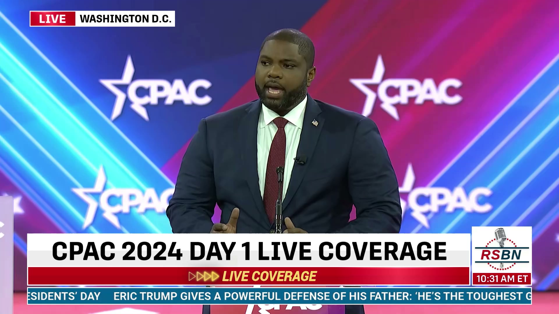 FULL SPEECH: Rep. Byron Donalds Addresses CPAC in DC 2024 – 2/22/24