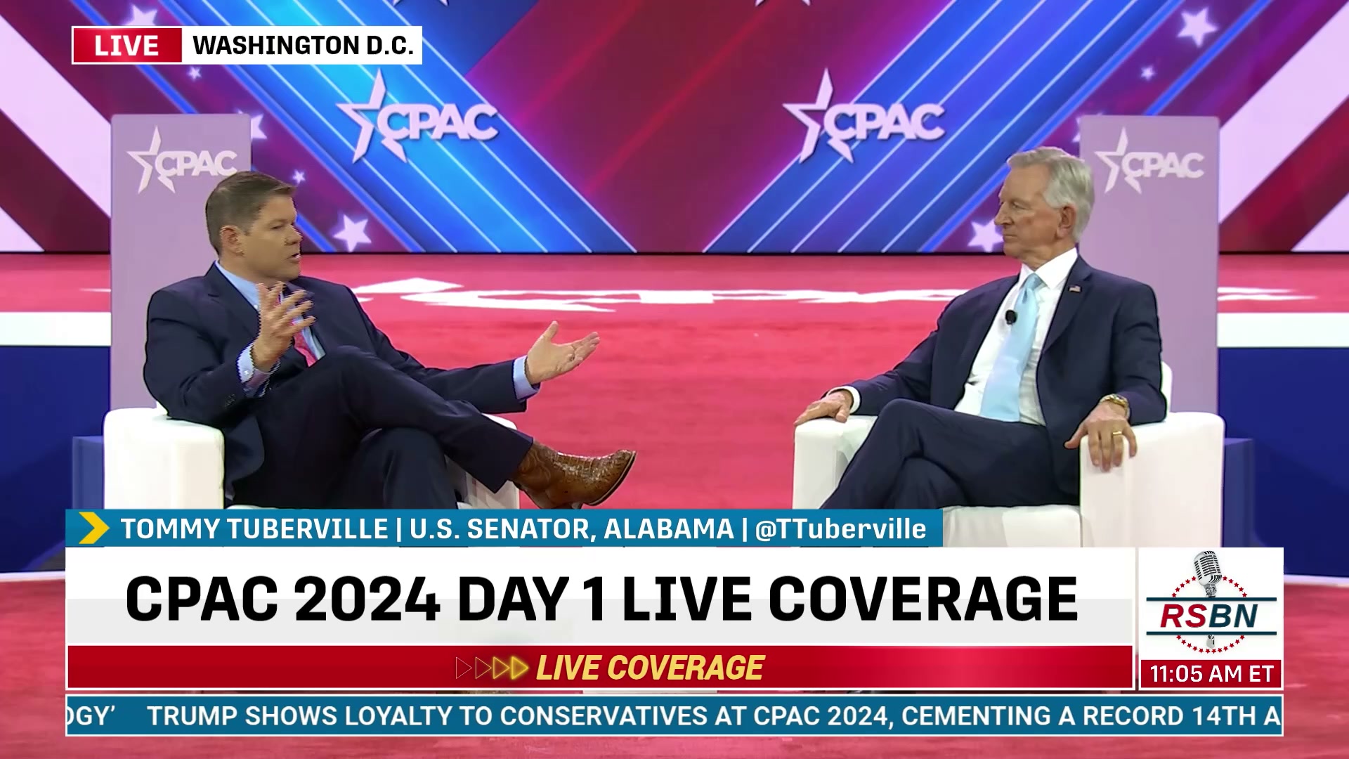 FULL SPEECH: Senator Tommy Tuberville Addresses CPAC in DC 2024 – 2/22/24