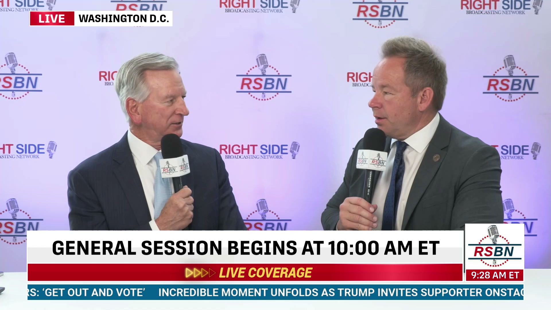 RSBN Interviews Senator Tommy Tuberville at CPAC in DC 2024 – 2/22/24