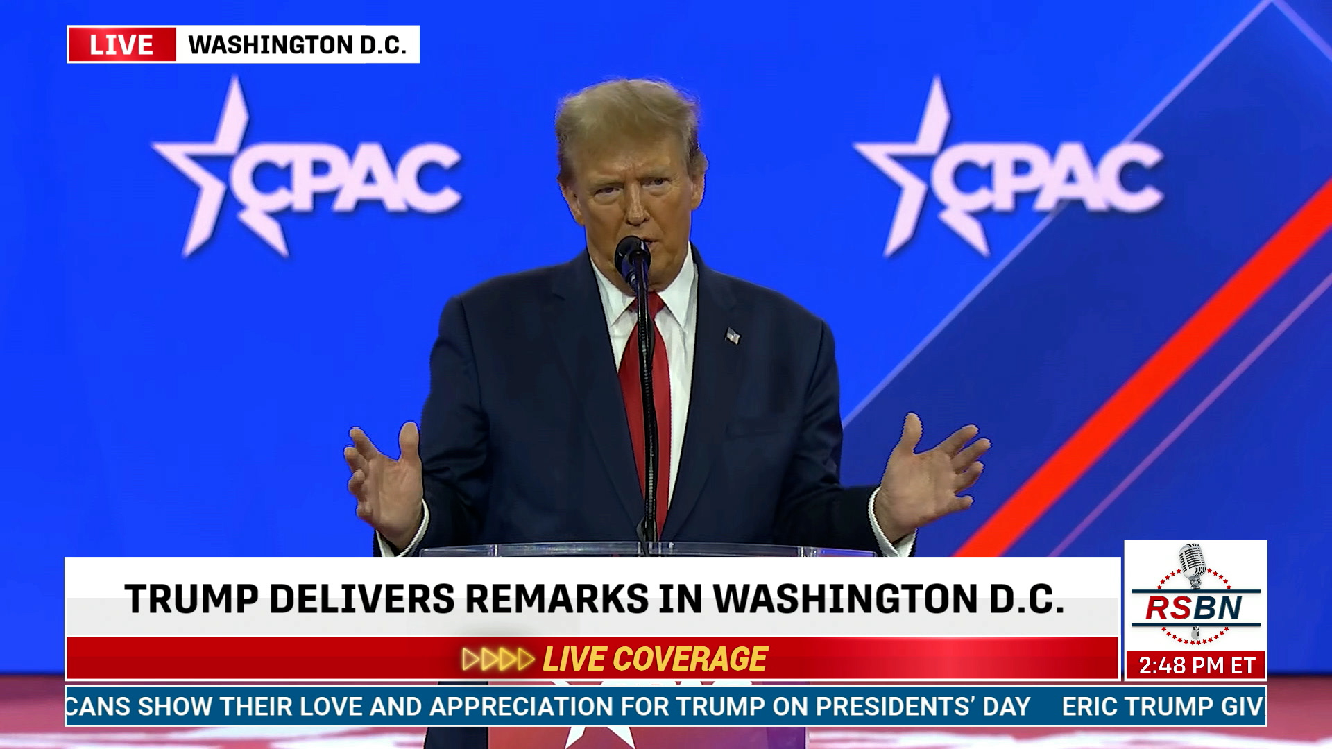 FULL SPEECH: President Donald J. Trump Addresses CPAC in DC 2024 – 2/24/24