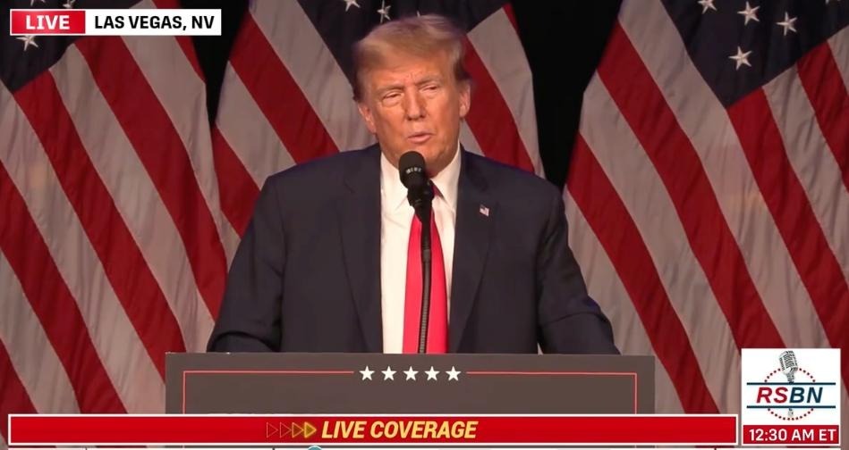 Trump flies high in Nevada‚ touts ‘all-time record’ caucus turnout