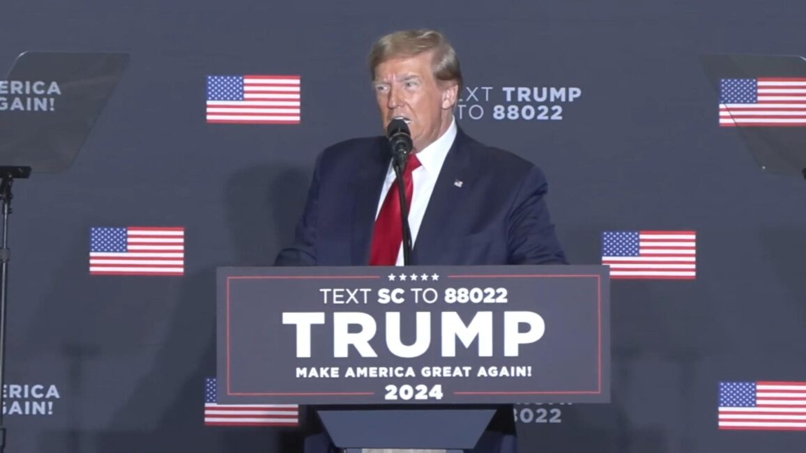 Trump urges South Carolina to get out and ‘VOTE‚ VOTE‚ VOTE!’