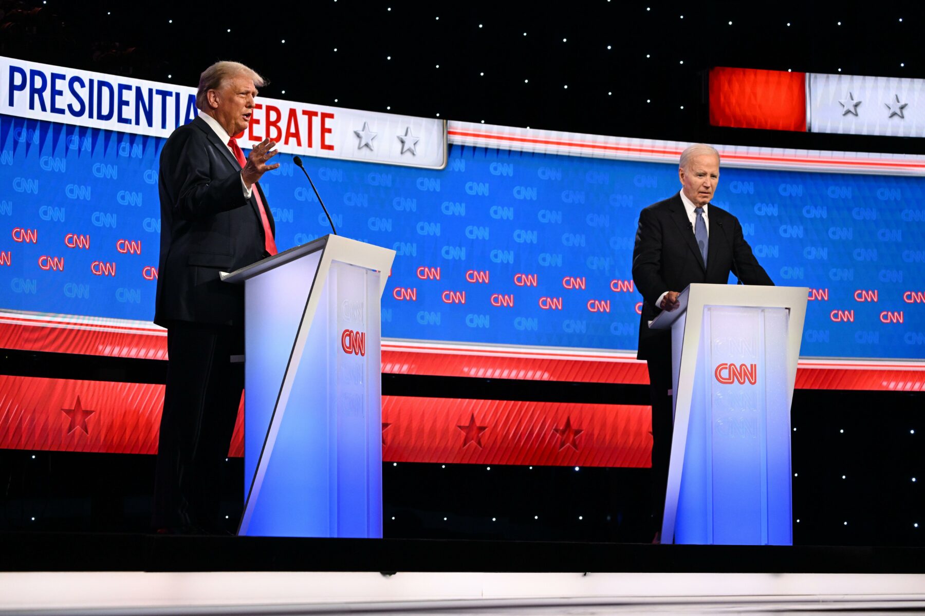 Trump leads Biden in all 7 battleground states, poll finds