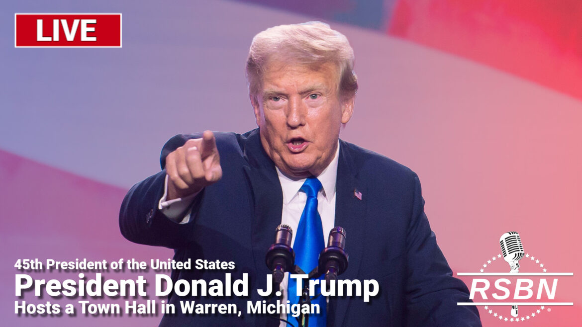 President Trump Double Header Events GIVES REMARKS IN WALKER, MICHIGAN