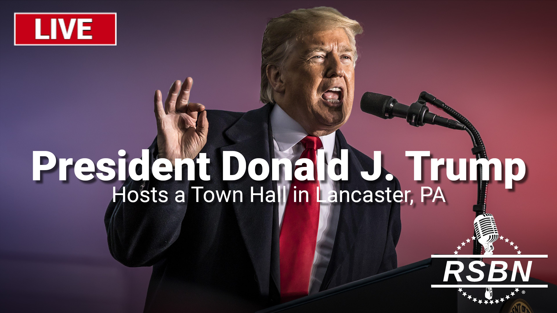 LIVE President Trump Hosts a Town Hall in Lancaster, PA 10/20/24