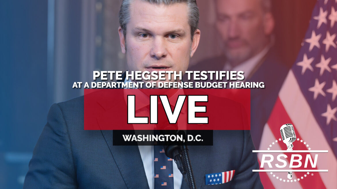 LIVE: Pete Hegseth Testifies at a Department of Defense Budget Hearing ...